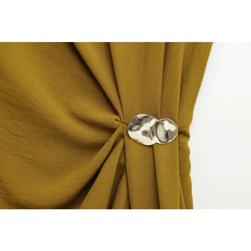 Robe Alba — Vert olive