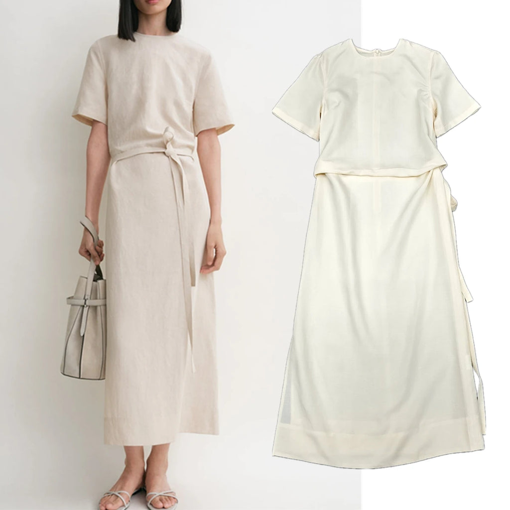 Robe Livia — Sable