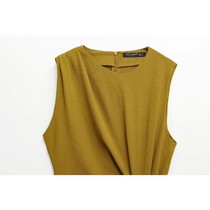 Robe Alba — Vert olive