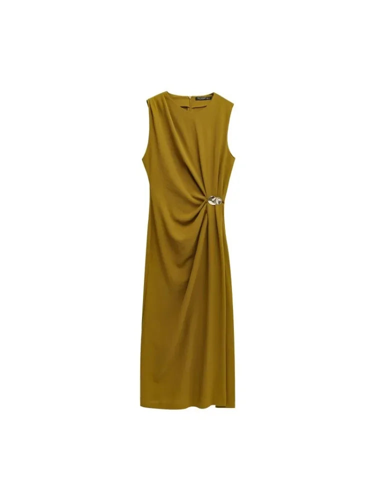 Robe Alba — Vert olive